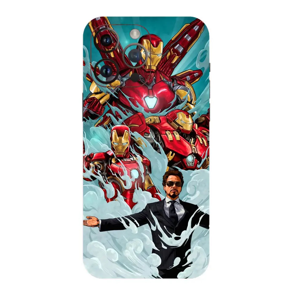 Iron Man Tony Stark Mobile Skins | Marvel Phone Skin