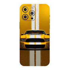 Yelling Yellow Mustang Mobile Skin
