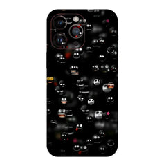 Black Emoji Mobile Skin