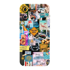 Summer Asthetic Collage Mobile Skin