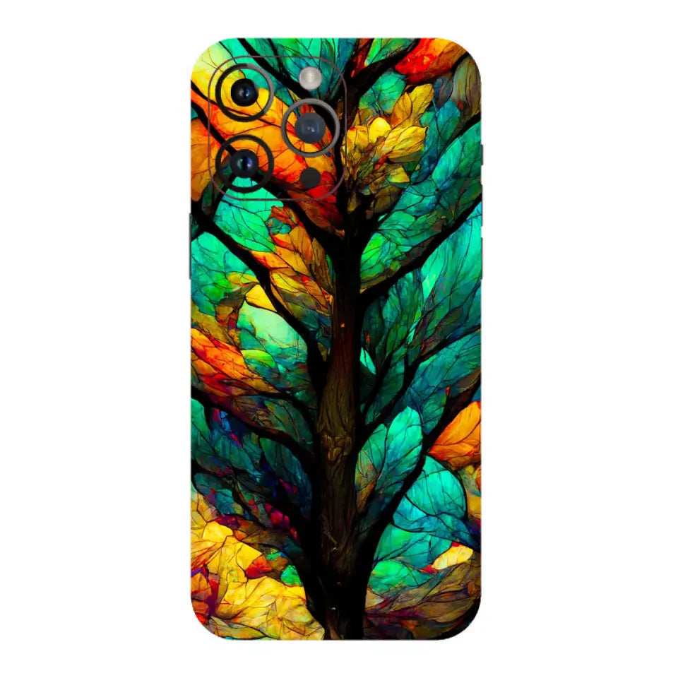 Colorful Tree Art Mobile Skin