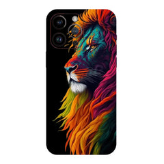 Colorful Lion Mobile Skin