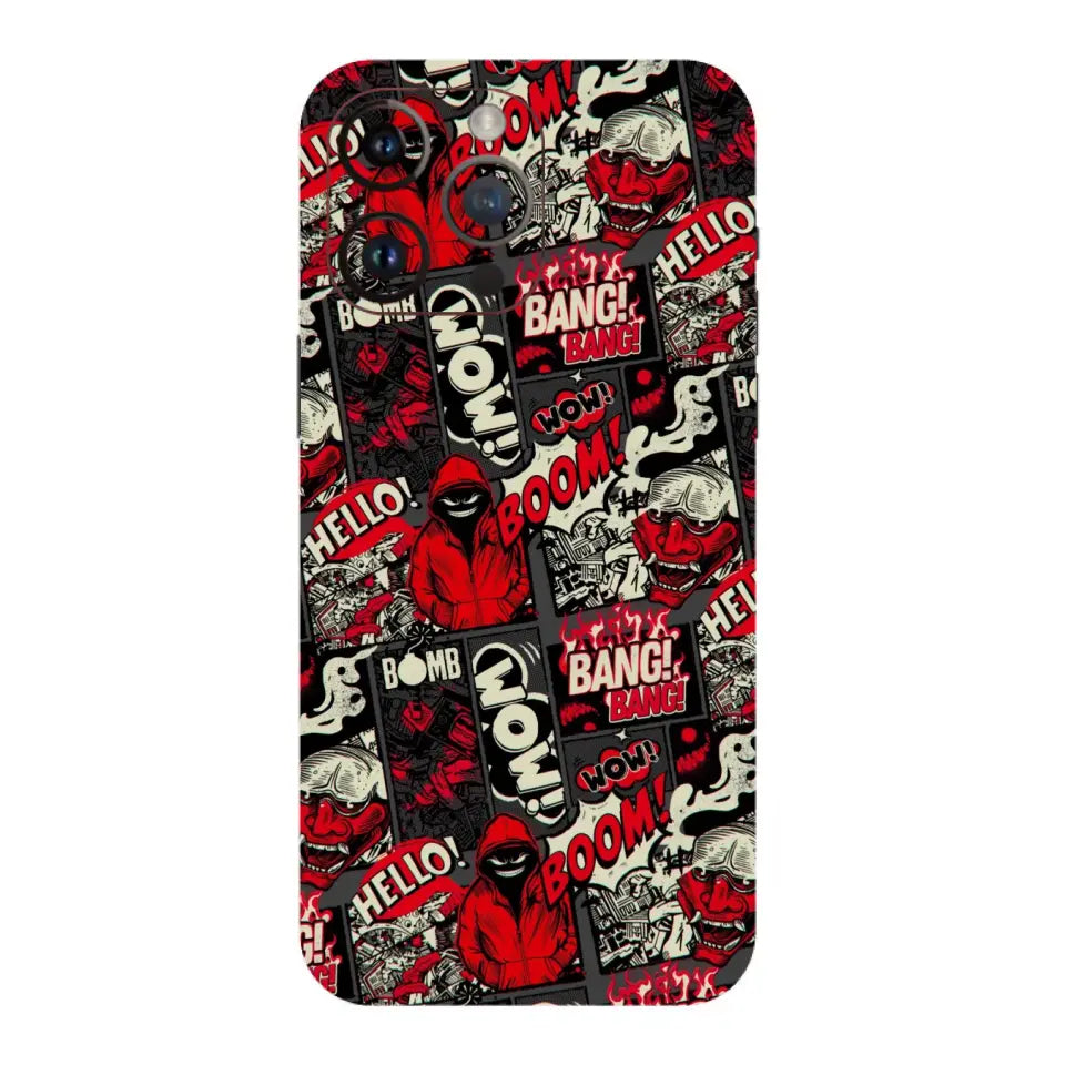 Red Boom Bang Mobile Skin
