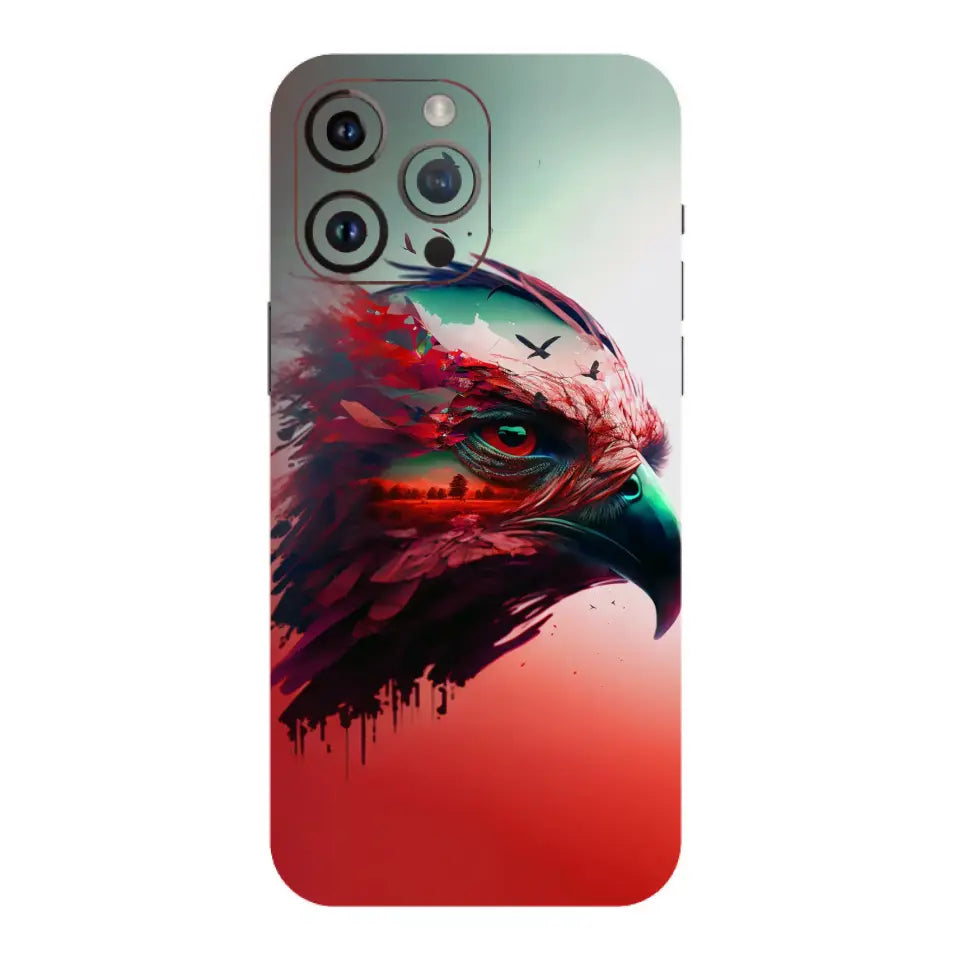 Red Angry Eagle Mobile Skin