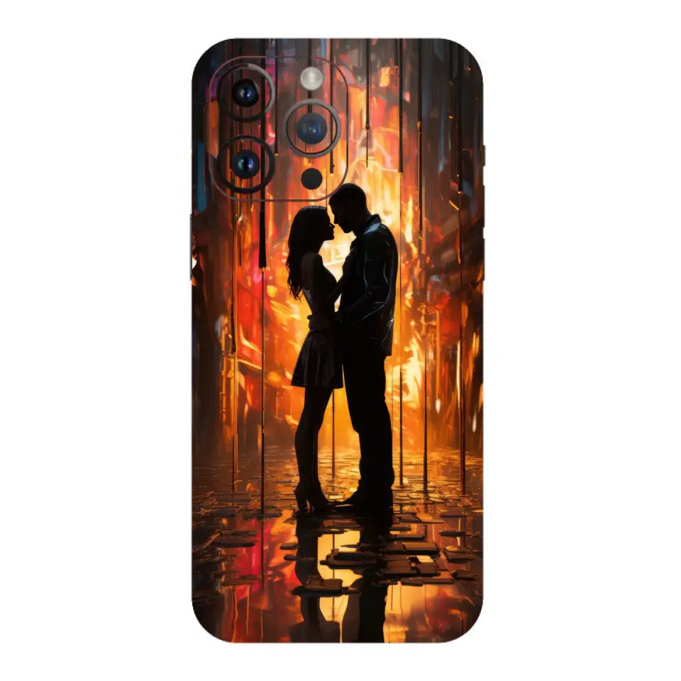 Romentic Lovely Couple Mobile Skin