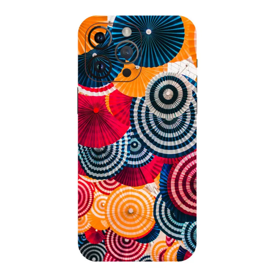 Assorted Colorful Umbrellas Mobile Skin
