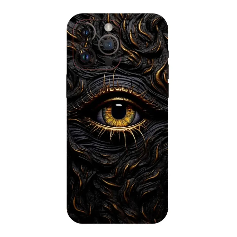 Haunted Yellow Eye Mobile Skin