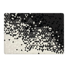 BLACK AND WHITE TRIANGLE LAPTOP SKIN