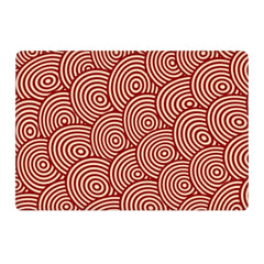 RED ROUND LAPTOP SKIN