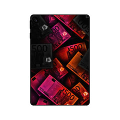 DARK EURO MONEY TABLET SKIN