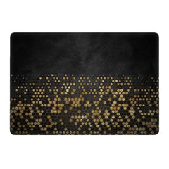 GOLD HONEY CUBE APPLE MACBOOK SKIN