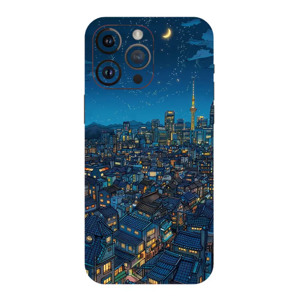 Llustration of A City Mobile Skin