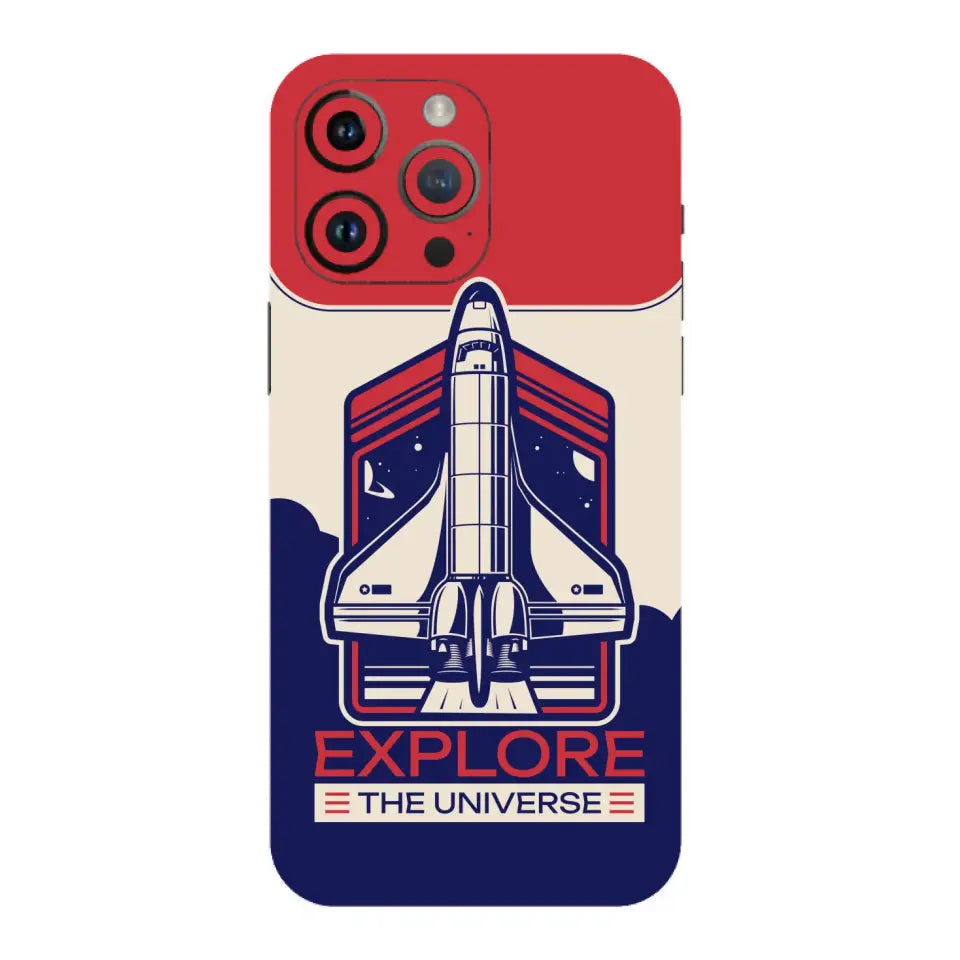 Vintage Spaceship Mobile Skin