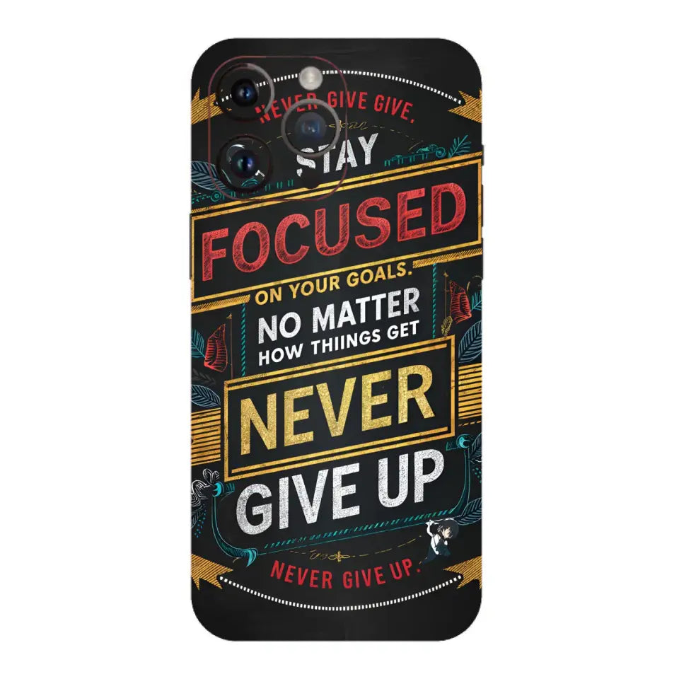 Never Give Up Mobile Skin