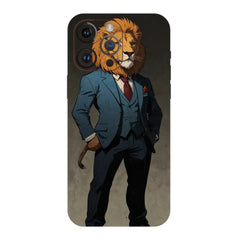 Man With A Lion Head Mobile Skin
