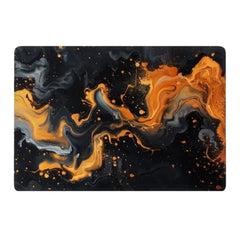 BLACK AND GOLD MARBLE LAPTOP SKIN