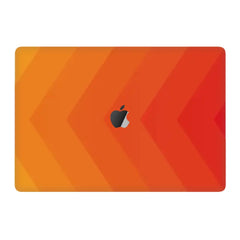 ORANGE FLAT MACBOOK SKIN