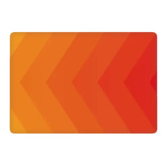ORANGE FLAT MACBOOK SKIN