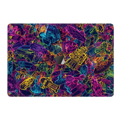 ROBOTS ART MACBOOK SKIN