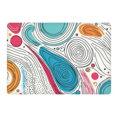 SHAPE LINES ART MACBOOK SKIN