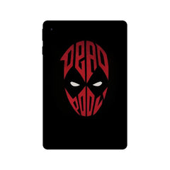 DEADPOOL MASK I PAD SKIN