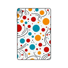BOLD RED CIRCLES TABLET SKIN