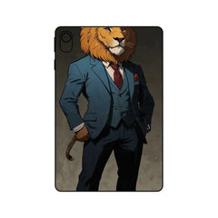 MAN WITH A LION HEAD TABLET SKIN
