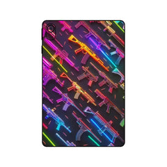 NEON MACHINE GUN TABLET SKIN