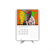 Chainsaw Premium Table Desk Calendar