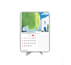 GO NATURE Premium Table Desk Calendar