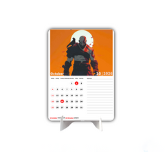 GAME Premium Table Desk Calendar