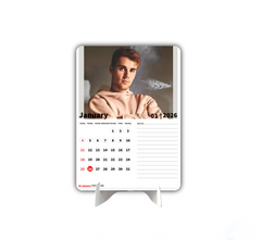 International POP Singers Premium Table Desk Calendar