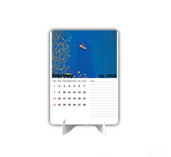 Nature’s River Glow Premium Table Desk Calendar