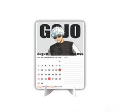 Satoru Gojo Premium Table Desk Calendar