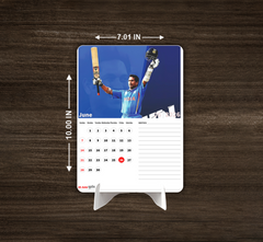Cricket KING Premium Table Desk Calendar