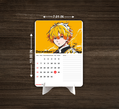 Demon Slayer Premium Table Desk Calendar
