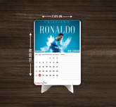 Football Man Premium Table Desk Calendar