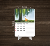 Forest Dreams Premium Table Desk Calendar