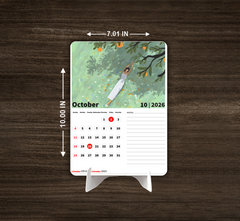 GO NATURE Premium Table Desk Calendar