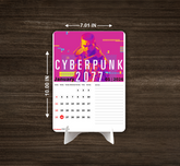 HUNTING Premium Table Desk Calendar