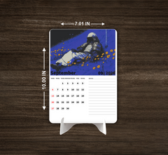 Last Standing Premium Table Desk Calendar