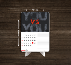 Positive Lines Premium Table Desk Calendar