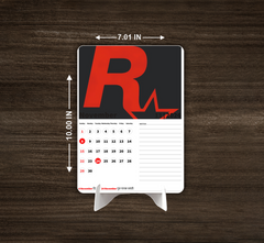 Red Dead Redemption Premium Table Desk Calendar