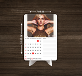 WORLD Singers Premium Table Desk Calendar