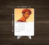 Whispering Katana Premium Table Desk Calendar