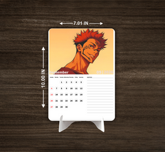 Whispering Katana Premium Table Desk Calendar