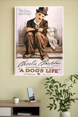 A Dog's Life By Charlie Chaplin Movie Poster | Hollywood Posters