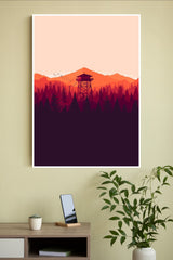 A Firewatch in Farm Poster | Art Posters