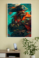 A Rugged Pirate Poster | Art Posters