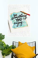 A Something Poster | Gym and Motivational Quotes Posters